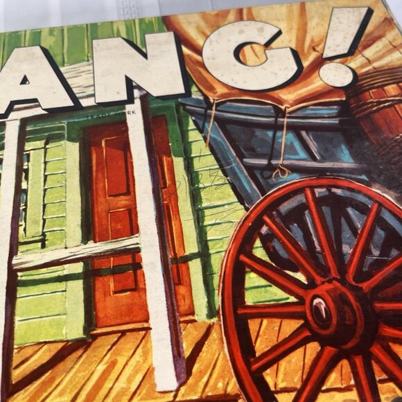 Vintage 50s “BANG!” Old West Selchow & Righter USA Cowboy Western Board Game - Picture 8 of 14